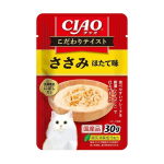 ＣＩＡＯ　チャオ　こだわり テイスト　ささみ　ほたて味　３０ｇ