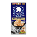いなば　愛猫満足　魚づくし　まぐろ・かつお　いか入り　３袋