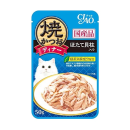 ＣＩＡＯ　チャオ　パウチ　焼かつおディナー　ほたて貝柱入り　５０ｇ