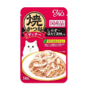 ＣＩＡＯ　チャオ　パウチ　焼かつおディナー　しらす・ほたて貝柱入り　５０ｇ