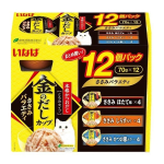 いなば　金のだし　カップ　ささみバラエティ　１２個パック
