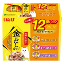 金のだし　カップ　ささみ・まぐろバラエティ　１２個パック