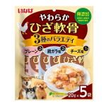 いなば　やわらか　ひざ軟骨　３種のバラエティ　５袋