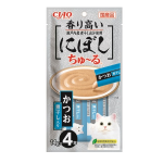 ＣＩＡＯ　チャオ　にぼし ちゅ～る　かつお 煮干入り　４本