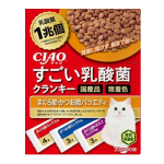ＣＩＡＯ　チャオ　すごい乳酸菌　クランキー　まぐろ節・かつお節バラエティ　１０袋