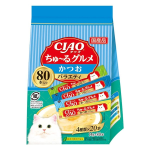 ＣＩＡＯ　チャオ　ちゅ～るグルメ　かつおバラエティ　８０本入り