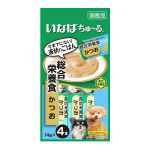 いなば　ちゅ～る　総合栄養食　かつお　４本