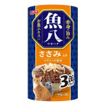 いなば　魚八　ささみ入り　３缶パック