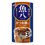 いなば　魚八　かつお節入り　３缶パック