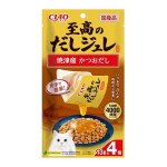 CIAO チャオ 至高だしジュレ 焼津産 かつおだし 4個入
