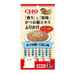 ＣＩＡＯ　チャオ　かつお節エキスふりかけ　かつお節・にぼし味　４本