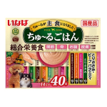いなば　ちゅ～るごはん　とりささみ・ビーフバラエティ　４０本