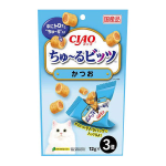 ＣＩＡＯ　チャオ　ちゅ～るビッツ　かつお　３袋
