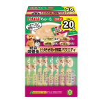 いなば　ちゅ～る　総合栄養食　とりささみ・野菜バラエティ　２０本入り　ＢＯＸ