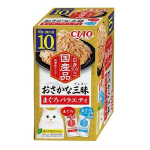 CIAO チャオ おさかな三昧 まぐろバラエティ 10袋
