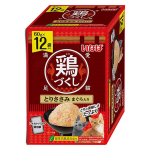 いなば　愛猫満足　鶏づくし　パウチ　とりささみ　まぐろ入り　１２袋入り