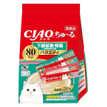 ＣＩＡＯ　チャオ　ちゅ～る　下部尿路・腎臓の健康に配慮バラエティ　８０本