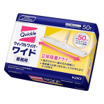 花王プロフェッショナル　クイックルワイパー　ワイド　立体吸着ドライシート　業務用　５０枚入