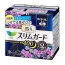 ロリエ　スリムガード　特に多い夜用　羽つき　４０ｃｍ　ラベンダーの香りつき　１０コ入