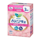 ロリエ　さらピュア吸水　超吸収スリム　３ｃｃ　無香料　４４枚入