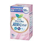 ロリエさらピュア　吸水超安心パッド　１２０ｃｃ　２９ｃｍ　１６枚入