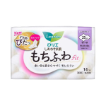 ロリエ　しあわせ素肌　もちふわｆｉｔ　特に多い昼用　２５ｃｍ　羽つき　１４個