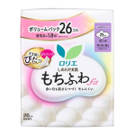 ロリエ しあわせ素肌 もちふわfit 特に多い昼用 25cm 羽つき 26コ入