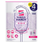 クイックルハンディ　取り替え用シート　４枚入