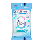 ビオレＺｅｒｏ　さらさらパウダーシート　クール　無香性　１０枚入