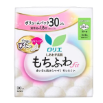 ロリエ しあわせ素肌 もちふわfit 多い昼用 22.5cm 羽つき 30コ入