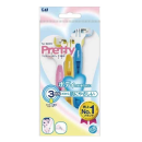 ＫＡＩ　プリティーボディ　Ｔ　３枚刃　３本入