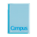 コクヨ　キャンパスカバーノート（プリント収容ポケット付き）　ブルー　ノ－６２３Ａ－Ｂ