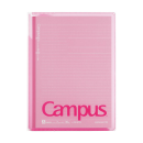 コクヨ　キャンパスカバーノート（プリント収容ポケット付き）　ピンク　ノ－６２３Ａ－Ｐ