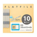 コクヨ　フラットファイル　Ａ４　黄　１０冊パック
