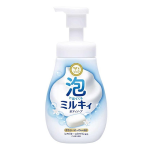 泡で出てくる　ミルキィボディソープ　やさしいせっけんの香り　ポンプ 本体　５５０ｍＬ