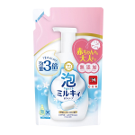 泡でててくる　ミルキィ ボディソープ　やさしいせっけんの香り　つめかえ用　４５０ｍＬ