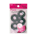 貝印　 ヘアグッズ 　スプリングヘアゴム　 黒　５Ｐ　ＨＡ３０５０