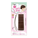 貝印　強力アレンジピン　Ｍ　茶