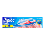 ジップロック　フリーザーバッグ　Ｌ　４８枚