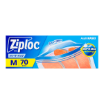 ジップロック　フリーザーバッグ　Ｍ　７０枚
