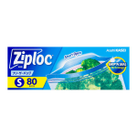 ジップロック　フリーザーバッグ　Ｓ　８０枚