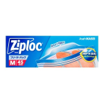 ジップロック　フリーザーバッグ　Ｍ　４５枚入