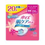 ポイズ　肌ケアパッド　安心スーパー　特に多い長時間・夜も安心用　２２０ｃｃ　２０枚入