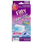フィッティ うるおいマスクシルキータッチ やや大きめサイズ ホワイト  個別包装 15セット入