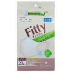 フィッティ スタイルフィットプラス 立体 クリームベージュ ふつう 20枚入
