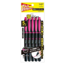 トンボ鉛筆　蛍光マーカー　蛍コート　ももいろ　５本パック