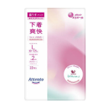 アテント 超うすパンツ 下着爽快 エレガントピンクベージュ L 22枚入