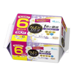 キレキラ！　トイレクリーナー　１枚で徹底おそうじシート　クリーンフローラルの香り　つめかえ用　１０枚×６個パック