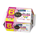 キレキラ！　トイレクリーナー　１枚で徹底おそうじシート　ハッピーローズの香り　つめかえ用　１０枚×６個パック