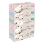 エリエール　コットンフィールティシュー　１５０組 (３００枚)×５個パック